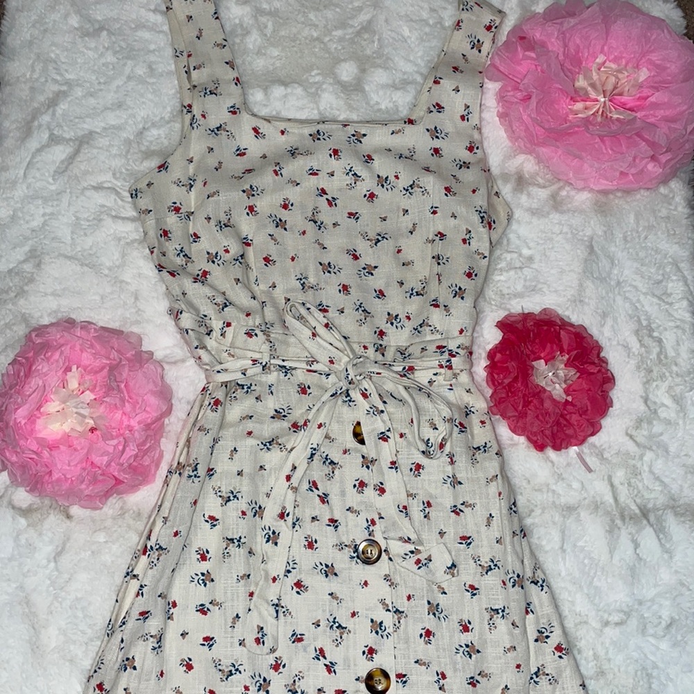 Floral midi dress